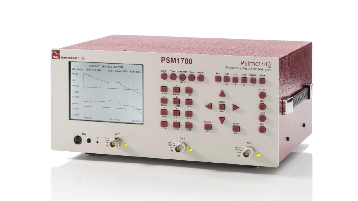 PSM1700 Requency Response Analyzer Front BNC Connections